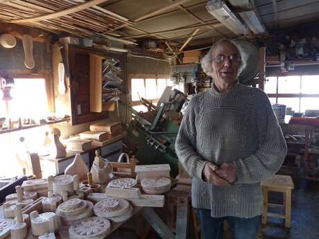 Visite de l'atelier bois des frères Grossan