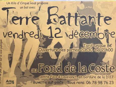 Bal avec terre battante