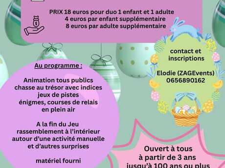 Super chasse aux oeufs