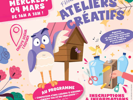 Ateliers créatifs de printemps