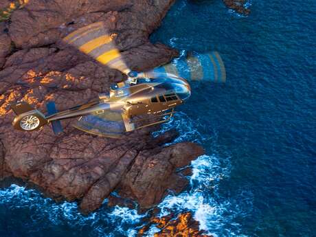 Panoramic flight "L'Esterel" - 25 min - Azur Hélicoptère