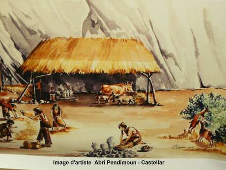 Site préhistorique classé de l'Abri de Pendimoun