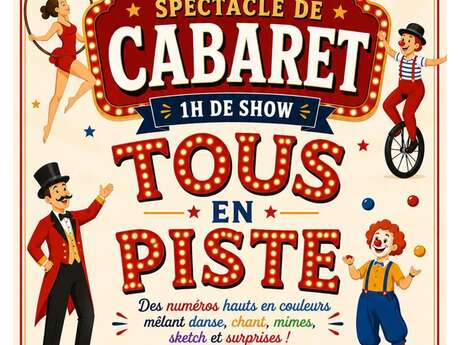 Animation cabaret Les Ribouldingues - Tous en piste