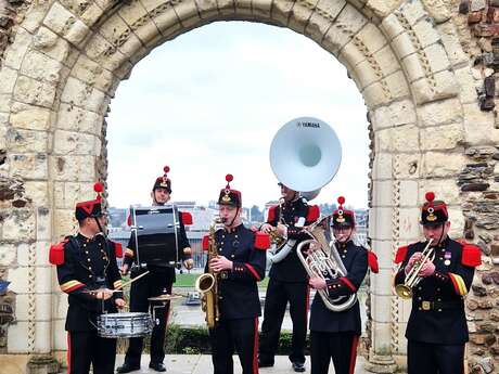 Fanfare at the Château d'Angers!