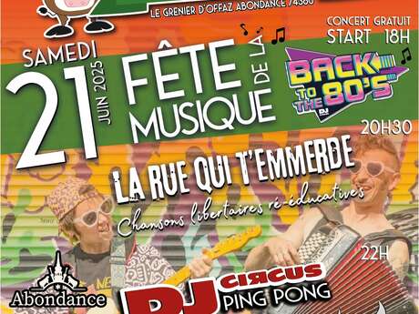 Fête de la musique Abondance