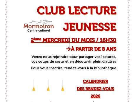 Club lecture jeunesse