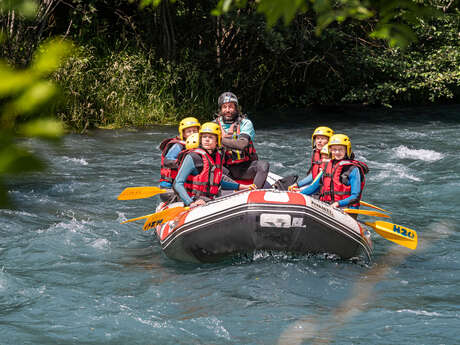 Descente en rafting sur la Dranse - parcours longo