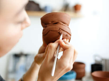 Atelier fabrication en argile