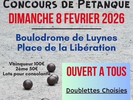 Concours de pétanque
