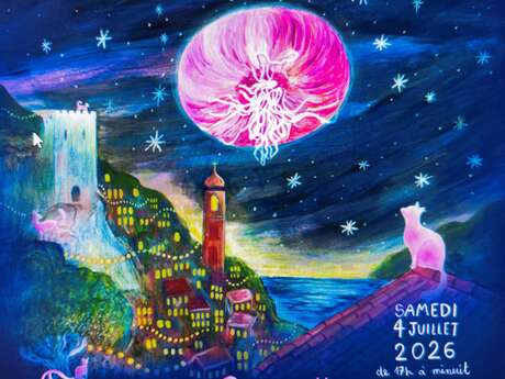 Fest der rosa Zwiebel des Mentonnais
