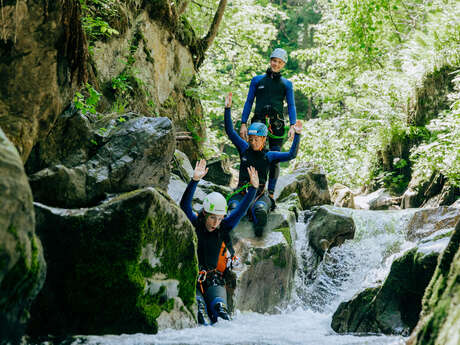 Canyoning de Megève, la Belle au Bois