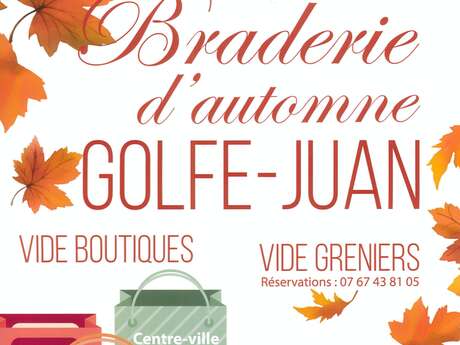 Braderie Automne Golfe-Juan