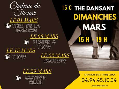 Thé dansant du dimanche au Thouar