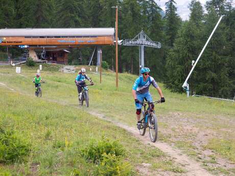 Piste de descente n°1 : Family trail