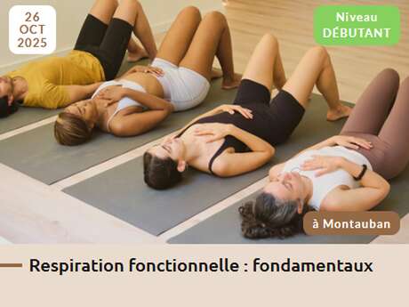 Atelier - Les fondamentaux de la respiration fonctionnelle