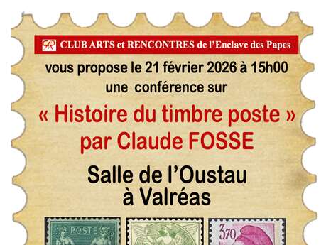 Conférence : Histoire du Timbre poste