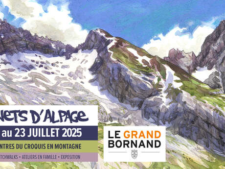 Carnets d'Alpage: let's all draw together!