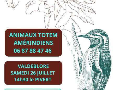 Conférence Animaux Totem Amérindiens