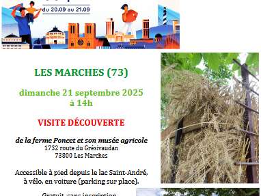 JEP 2025 : Visite guidée d'une ferme agricole et son musée