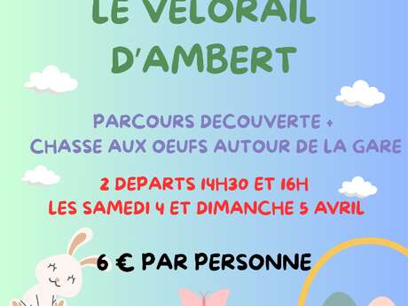 Circuits vélorails pour pâques