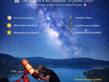 Séjour astronomie avec Astro Evasion