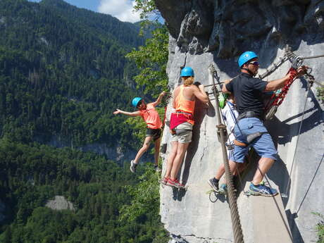 Découverte et initiation à la via-ferrata