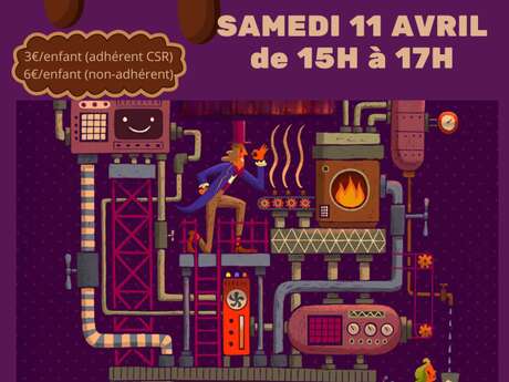 Jeu de Pâques "Titi et la chocolaterie"