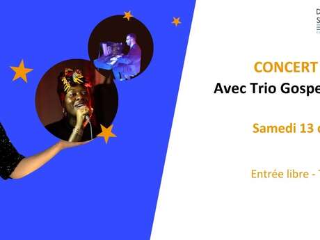 Concert de Noël : Trio Gospel Groove