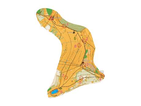 Parcours d'orientation Mont d'Arbois