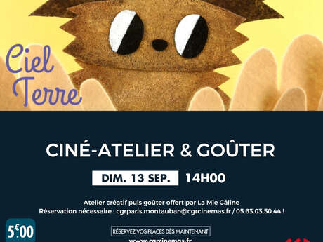 Ciné-atelier et goûter - Entre Ciel et Terre