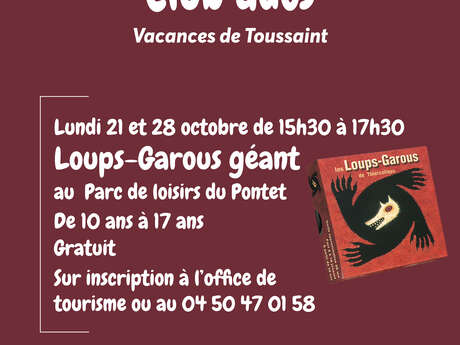 Club ados : Loups-garous géant, en pleine nature !