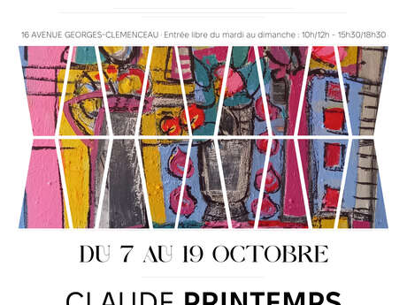 Exposition : Claude PRINTEMPS