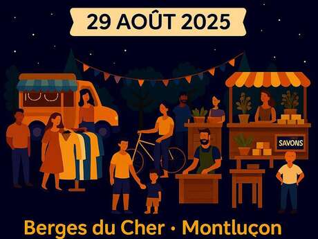 Marché nocturne sur les Bords du Cher