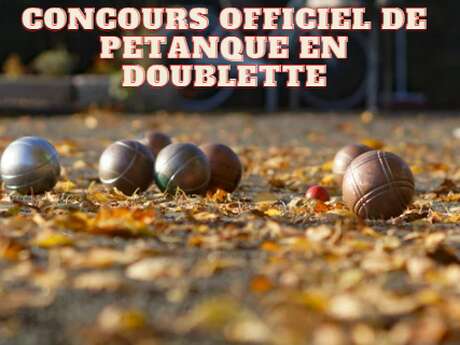 Concours Officiel de Pétanque à Barbotan-les-Thermes