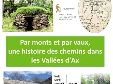 Exposición "Par monts et par vaux, une histoire des chemins
