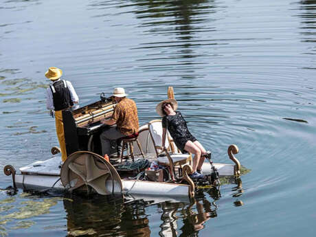 Concert le pianO du lac "Superlevure Le Swing Flottant"