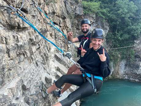 Via ferrata famille et petit groupe