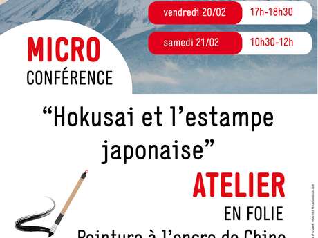 Hokusai et l'estampe japonaise : micro-conférence