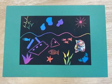 Atelier :  Bateaux à gratter