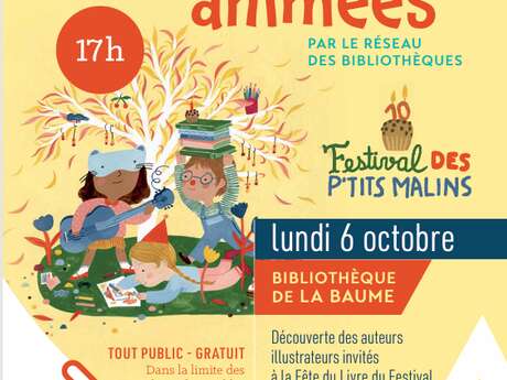 Fête du Livre - Lectures animées - La Baume