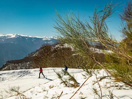 Nordic skiing at Le Chioula resort