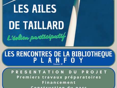 Les rencontres de la bibliothèque - Présentation/débat "Les ailes de Taillard"