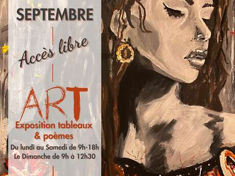 Exposition de peinture & poèmes - Mathilde Plaza-Delmas