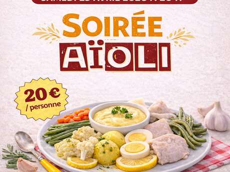 Repas Aïoli et soirée dansante