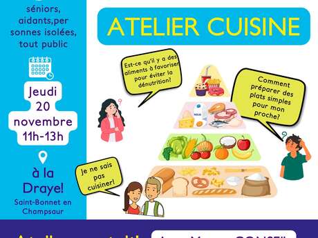 Atelier Cuisine - Nutrition Seniors