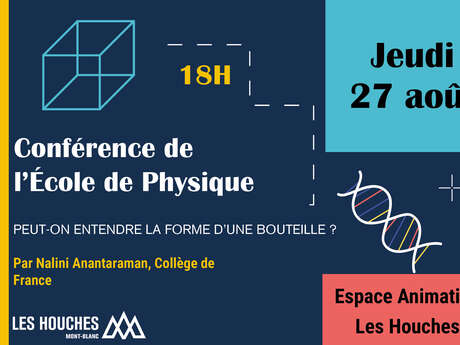 Conférence de l'École de Physique des Houches