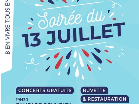 Soirée du 13 juillet