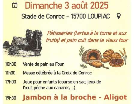 Fête du four de Conroc, 40ème édition