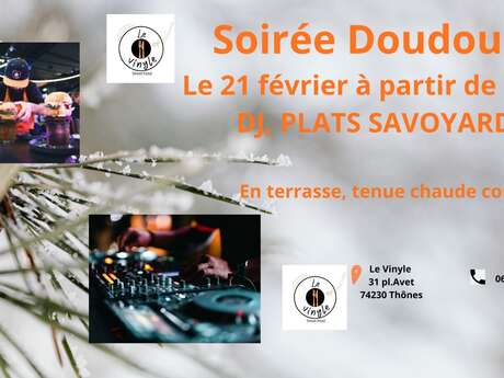 Soirée doudoune