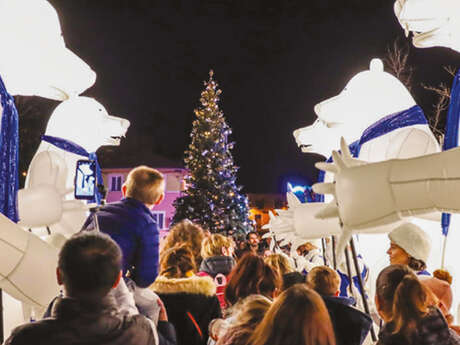 Parade lumineuse « Le montreur d’ours »